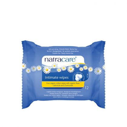 LINGETTES INTIME X12 NATRACARE