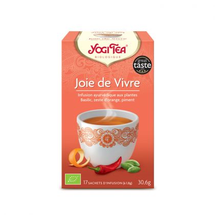 INFUSION JOIE DE VIVRE BIO 30G YOGI TEA