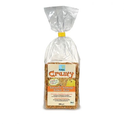 CRUSTY EPEAUTRE FROMAGE 200 GR PURAL